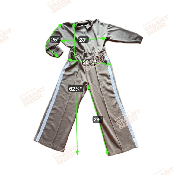 Abercrombie & Fitch Tan Jumpsuit Size XL - Picture 7 of 9